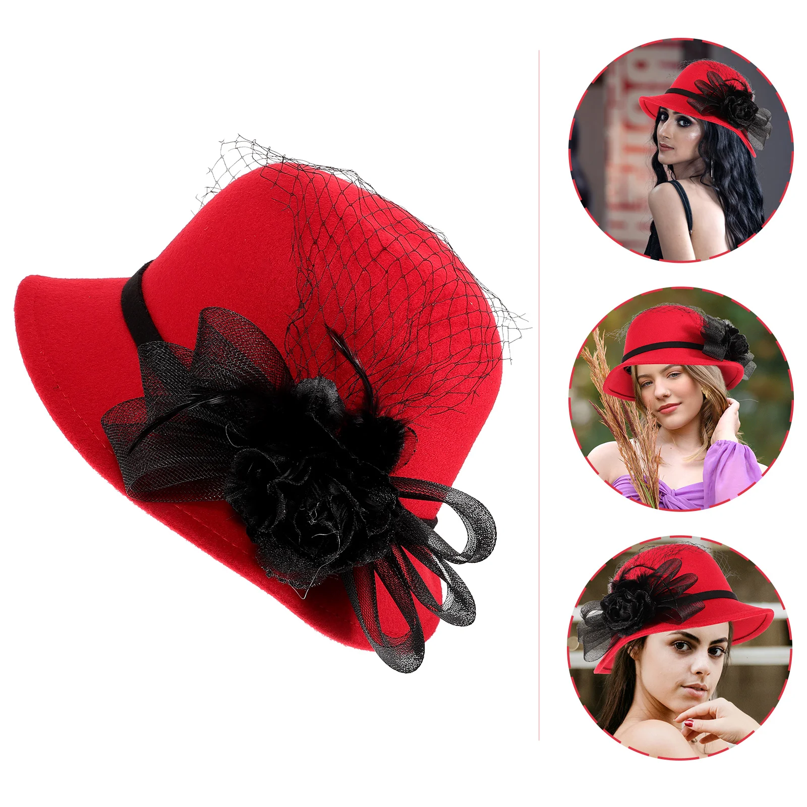 

Свадебные аксессуары, Подарочные шляпы, похоронные женские вуали, нежные женские вуалетки, шляпа