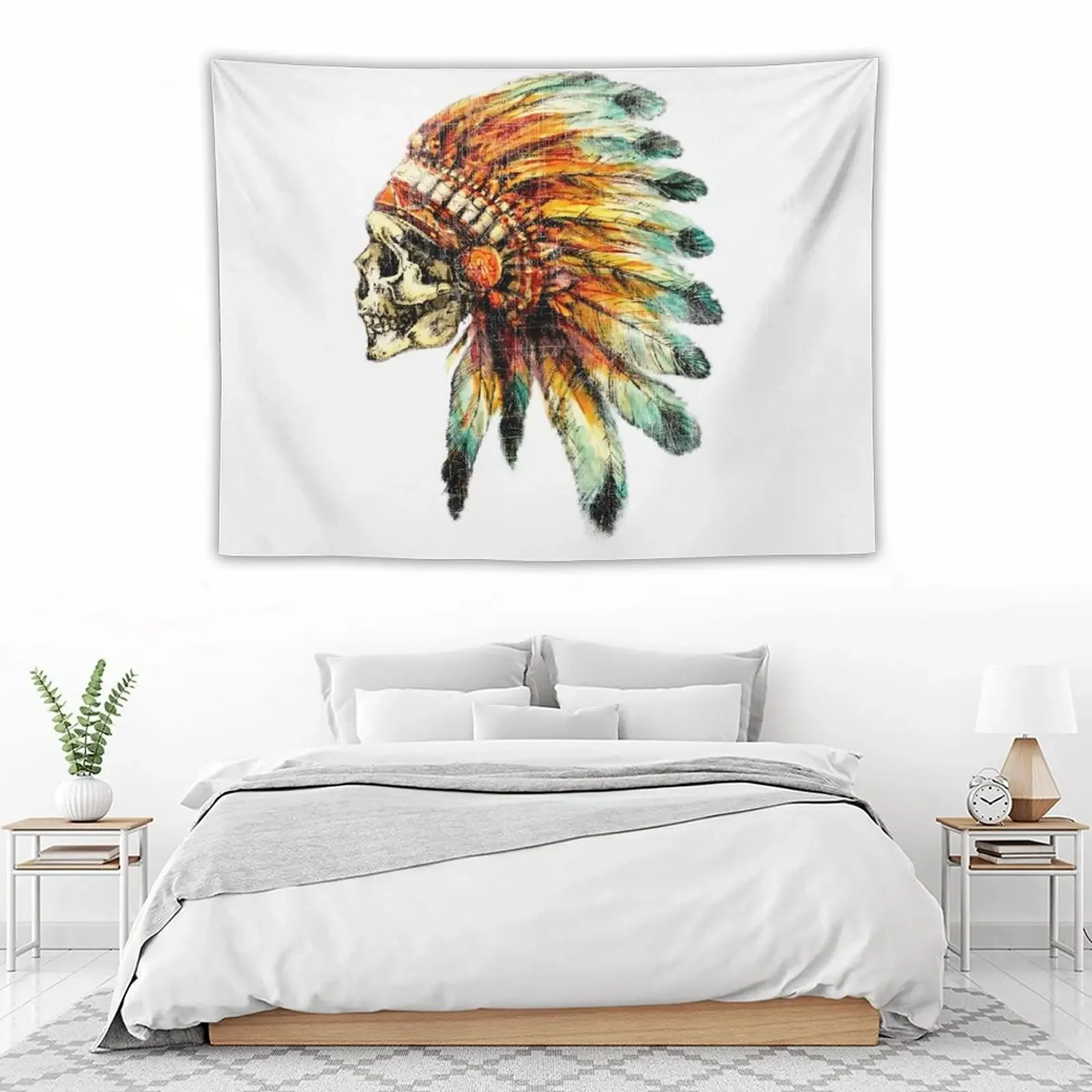 Оригинальный американский гобелен в виде черепа chiф дизайнерское украшение для