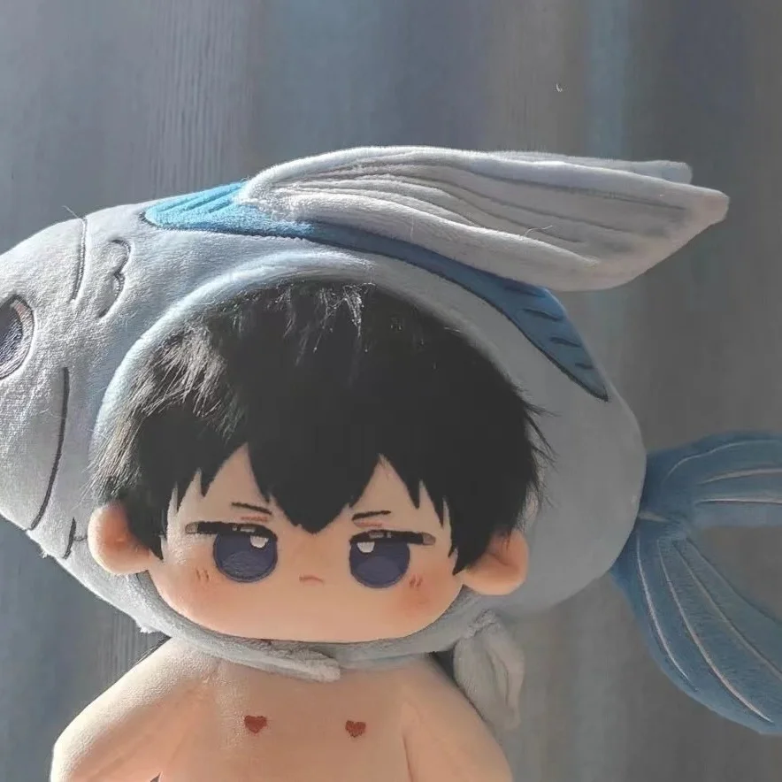

Anime Game Haikyuu Tobio Kageyama Cosplay Plush Stuffed Doll Body Dress UP Cartoon Cotton Plushie Pillow Mascot Xmas Gift 20cm
