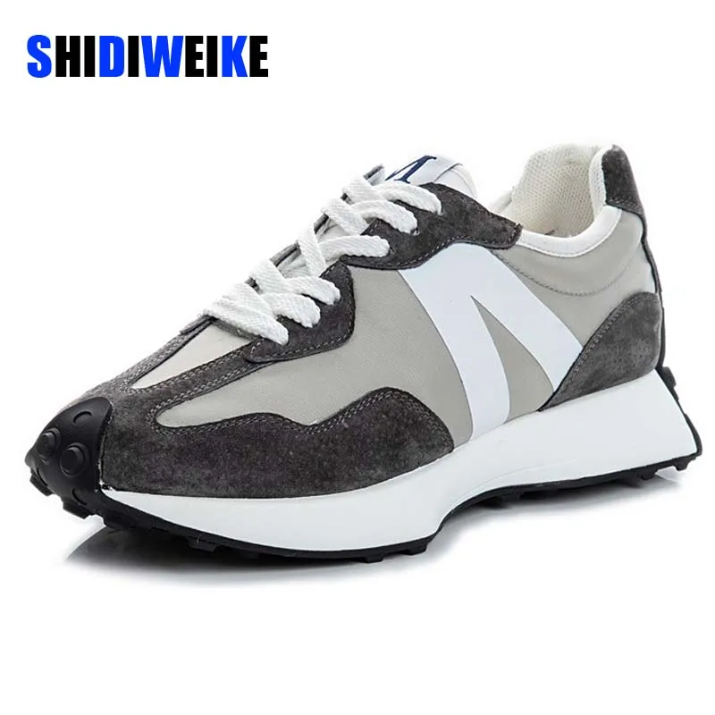 

High Quality Autumn Winter Women Casual Shoes Fashion Lace-up Sneakers Genuine Leather Female Flat Shoes Fur Boots AD2371