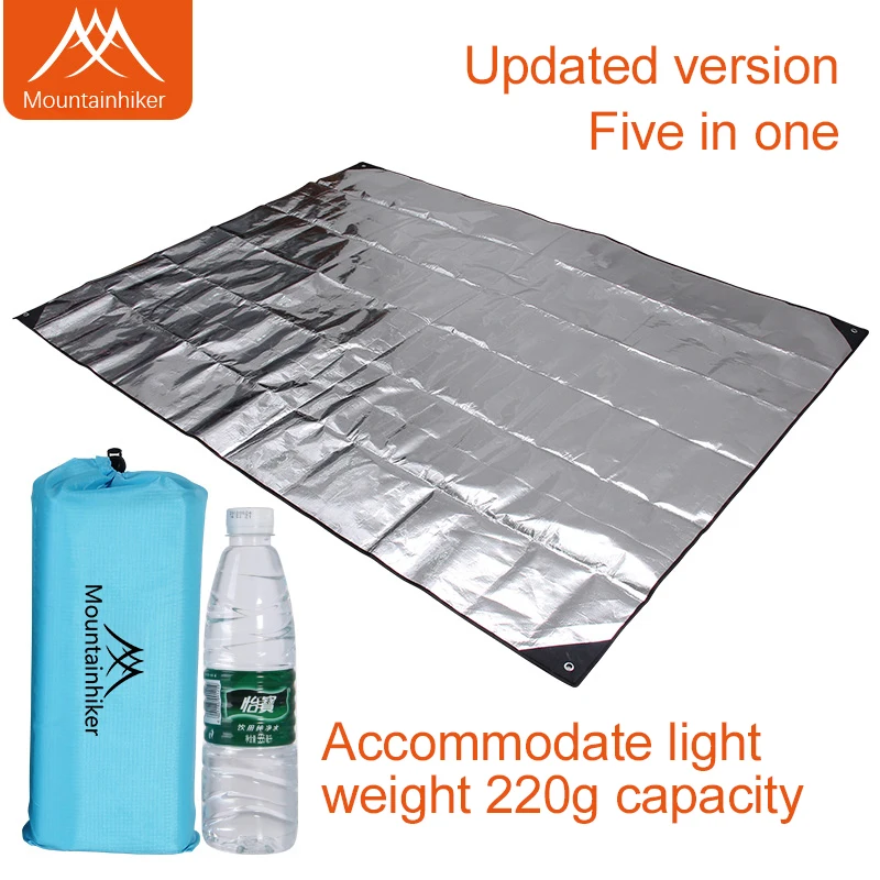 

Multifunctional PE aluminum foil damp proof pad camping portable folding floor pad outdoor picnic pad