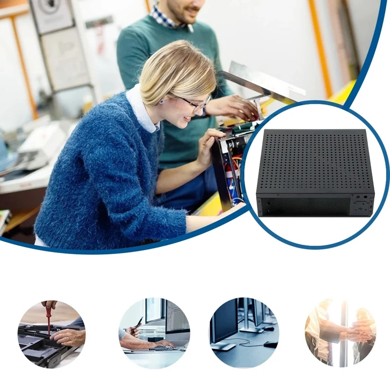 Чехол для мини-компьютера C60X с настенным креплением USB2.0 ITX MATX чехол рабочего