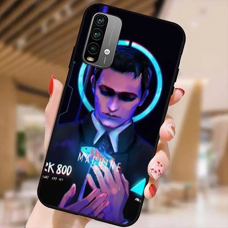 Детройт стать человеком Android RK800 наклейка с Коннором для Xiaomi9 10 11PRO LITE Redmi NOTE7 8 9 10A PRO