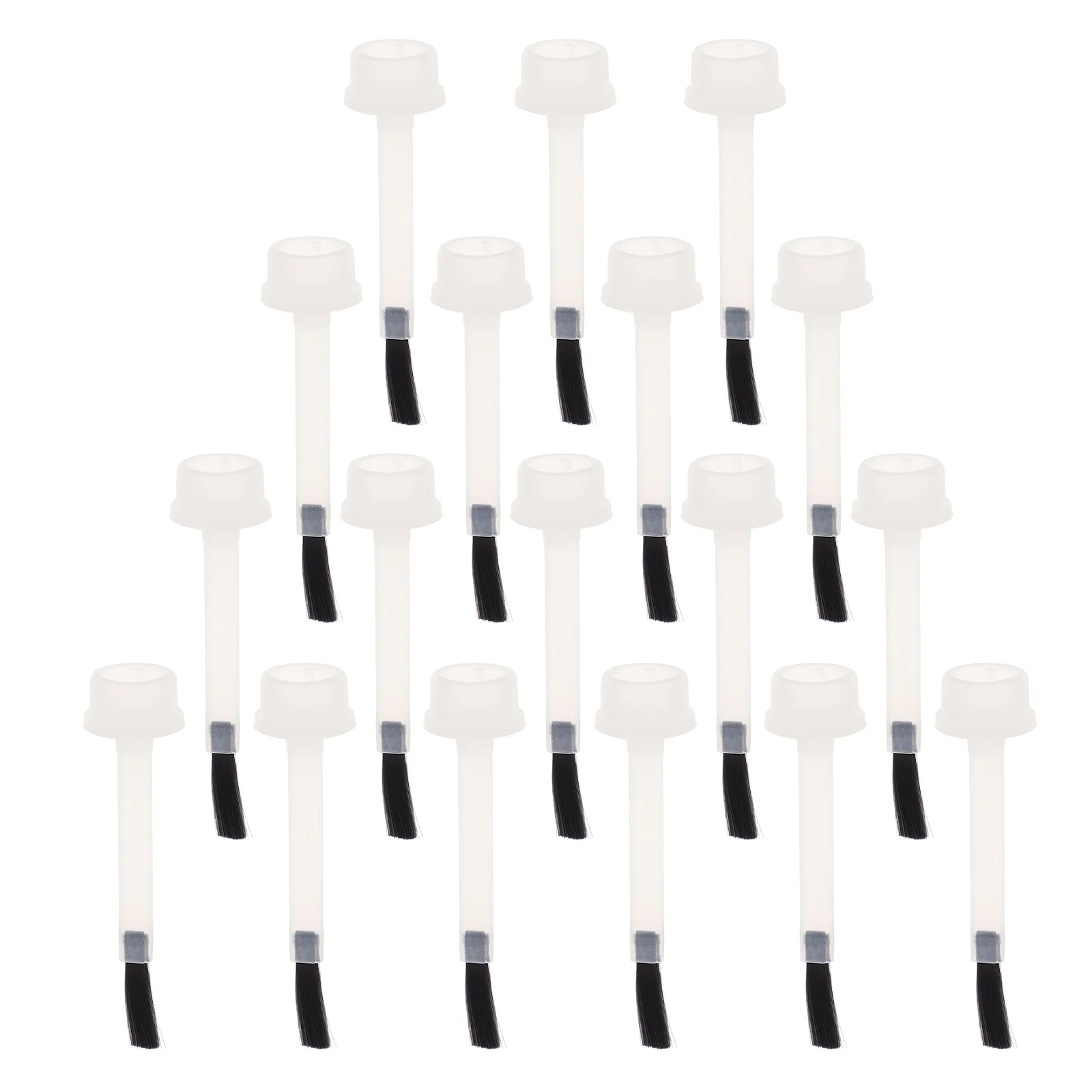 

20pcs Mini Nylon Nail Polish Bottle Replacement Brush Nail Brush (11mm)