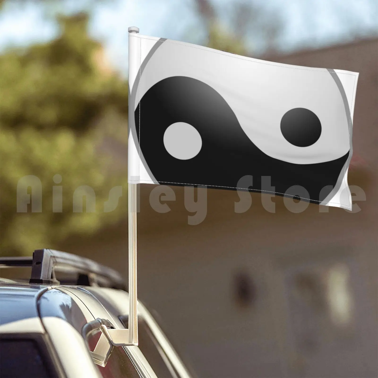 Yin Yang Outdoor Decor Flag Car Ying Yan Price Balance Harmony Harmonious 19 Special