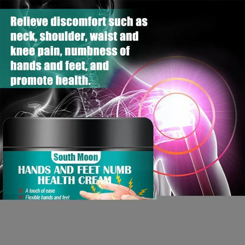 

2pcs 30g Nerve Pain Relief Cream Hand Foot Pain Relief Plaster Ointment Muscle Cramps Medical Herbal X2q0