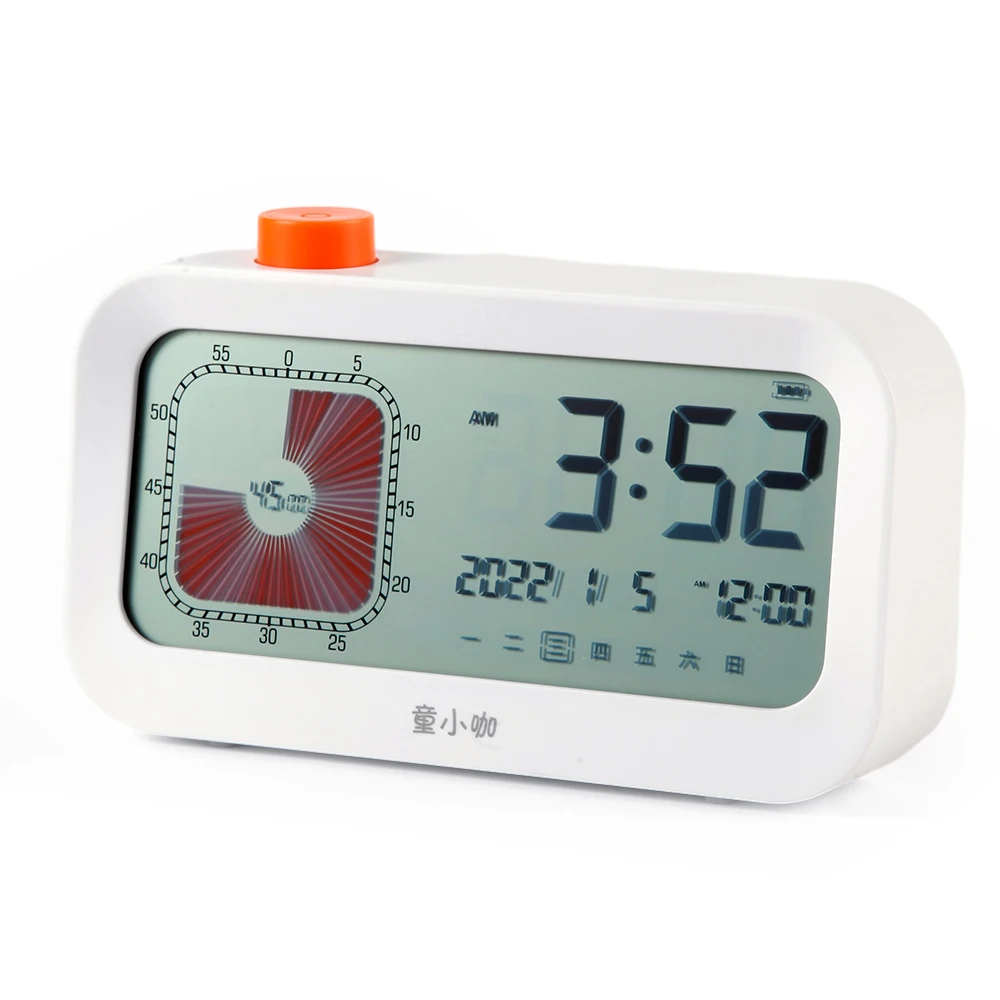 60-минутный визуальный таймер Decdeal с вариантами обратного отсчета/сигнализации