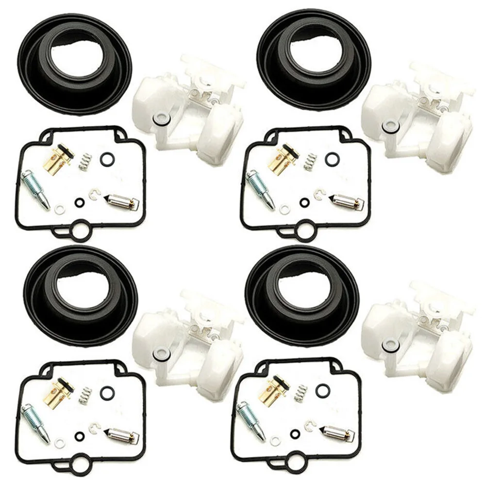 

Float Diaphragm Carburetor 100% Brand New Brass Plastic Professional Replacements 4 Sets Carburetor Repair Kits