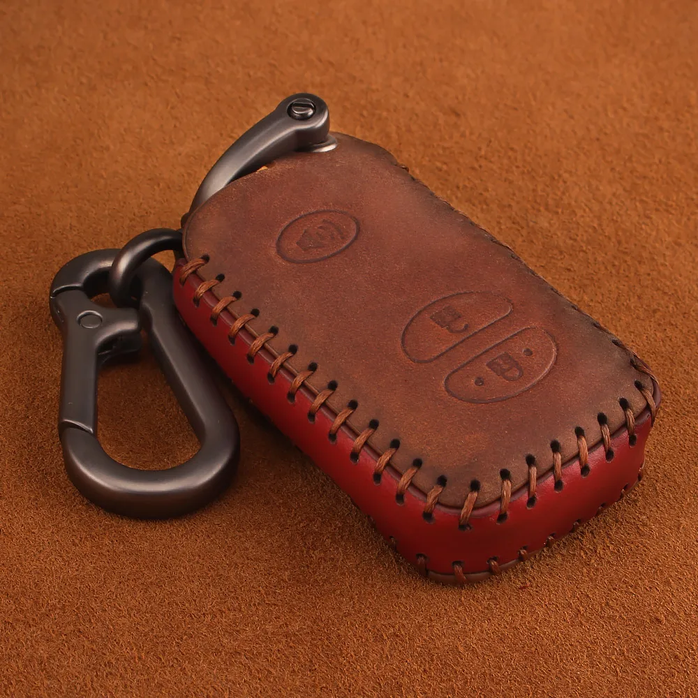 Кожаный чехол KEYYOU для TOYOTA Avalon Camry Corolla Highlander Hybrid RAV4 Prius 2012 2013 3 кнопки - купить по