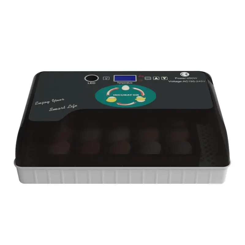 

Egg Incubator Chicken Hatchery Incubator Automatic Chick Incubator With Auto Egg Turner Temperature Humidity Control Incubator