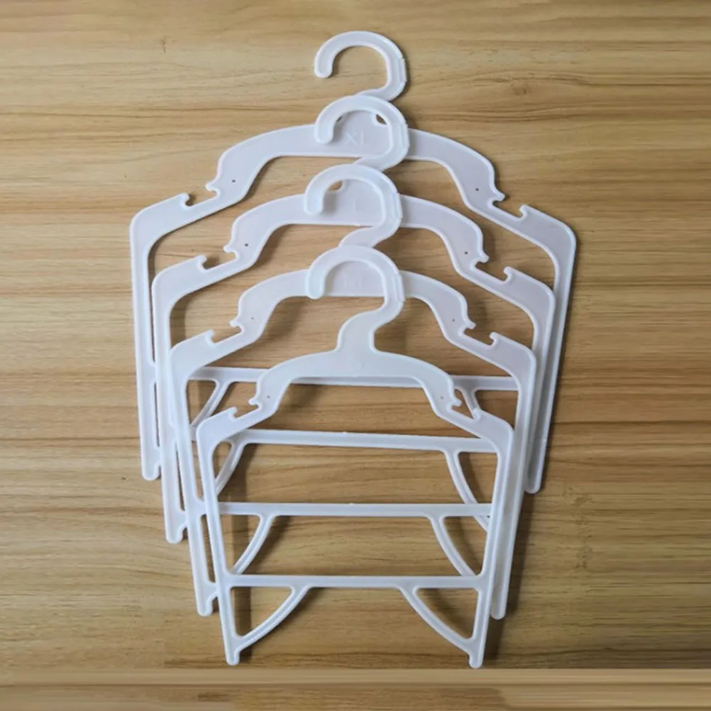 

15Pcs Pet Clothes Hangers Plastic Hangers for Dog Costume Hanging Clothes Hangers