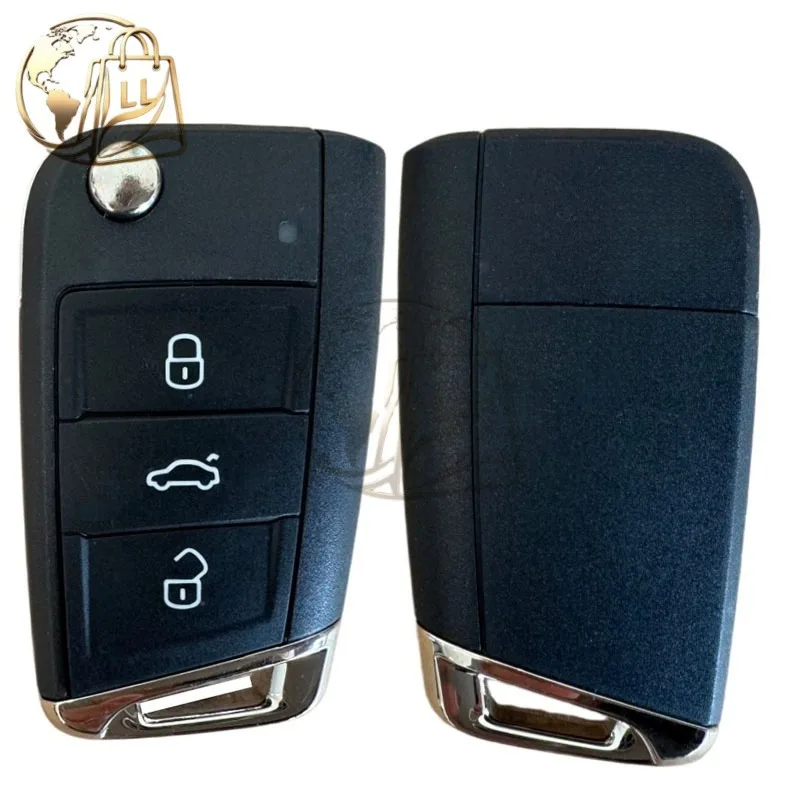 Фото Оригинальный OEM-ключ 5G6 959 752 BL для VW TAYRON T-ROC Tiguan с функцией Keyless Go, чип MQB 49 5C, частота 434 МГц, смарт-ключ для автомобиля, FCC ID 5G6959752BL №4