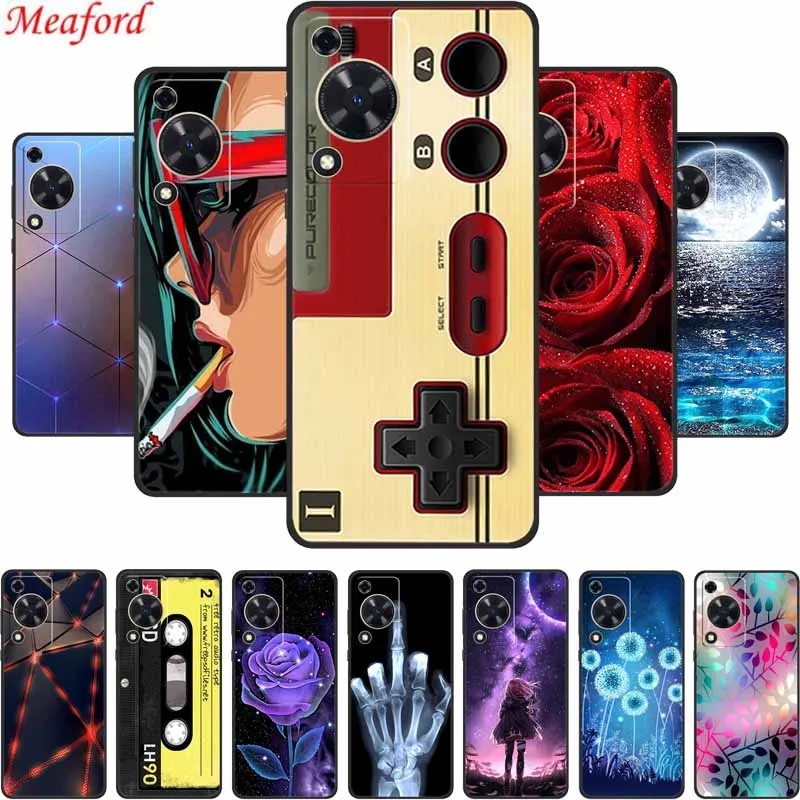 Чехол для телефона Huawei Nova Y72 задняя крышка чехол NovaY72 черный силиконовый мягкий Y 72