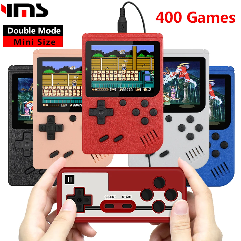 Handheld Video Game Console 3 Inch Portable Retro Consoles 400 In 1 Gaming Classic 8 Bit LCD Color Screen Boy Girl Gift |