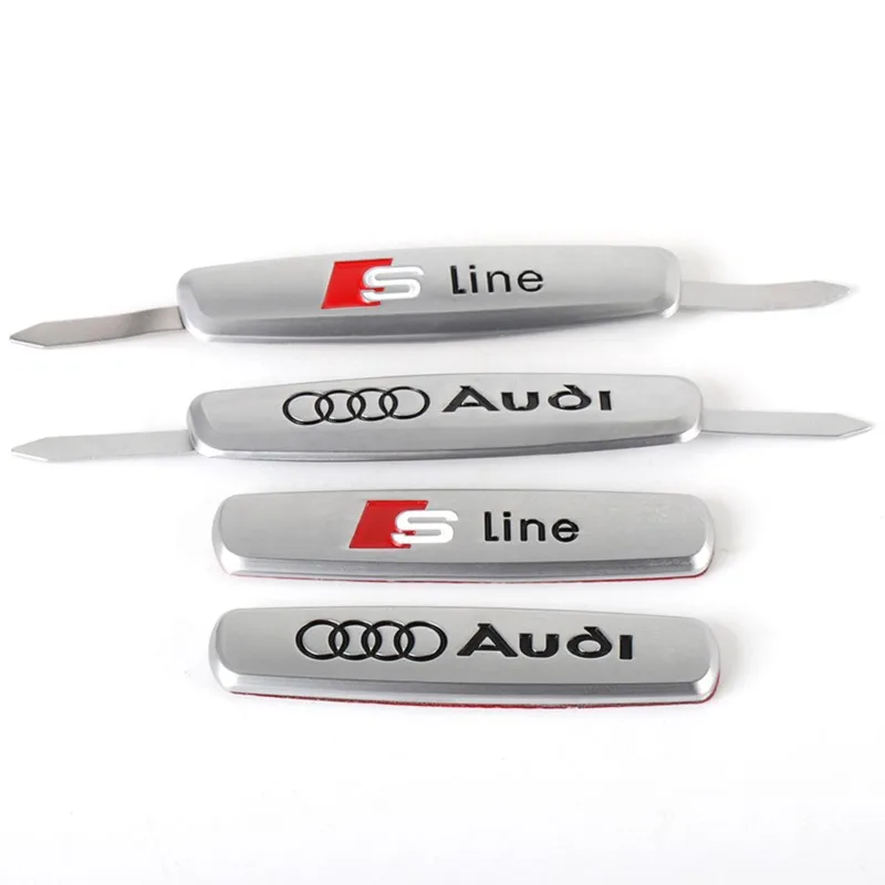 Автомобильное кресло значок сиденья наклейка эмблема центральной консоли для AUDI