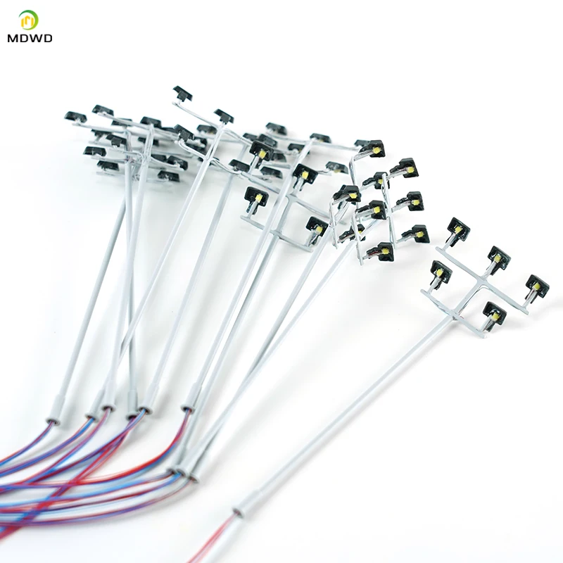 Ламповые стойки модель железной дороги светодиодный фонарный столб настенные