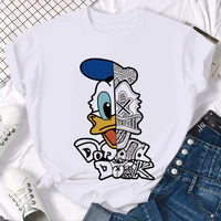 disney cute graphic tshirt anime donald duck funny cartoon t shirt men women kawaii manga t shirt 90s summer top tee male female