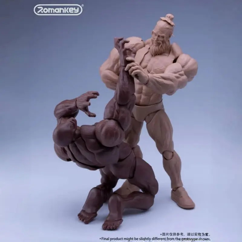 Фото 18 см Romankey 1/12 Big Guy X Cowl Alma003 Супер гибкий шарнирный корпус Strong Muscle Мужская фигурка Куклы Коллекция Подарочная игрушка №3
