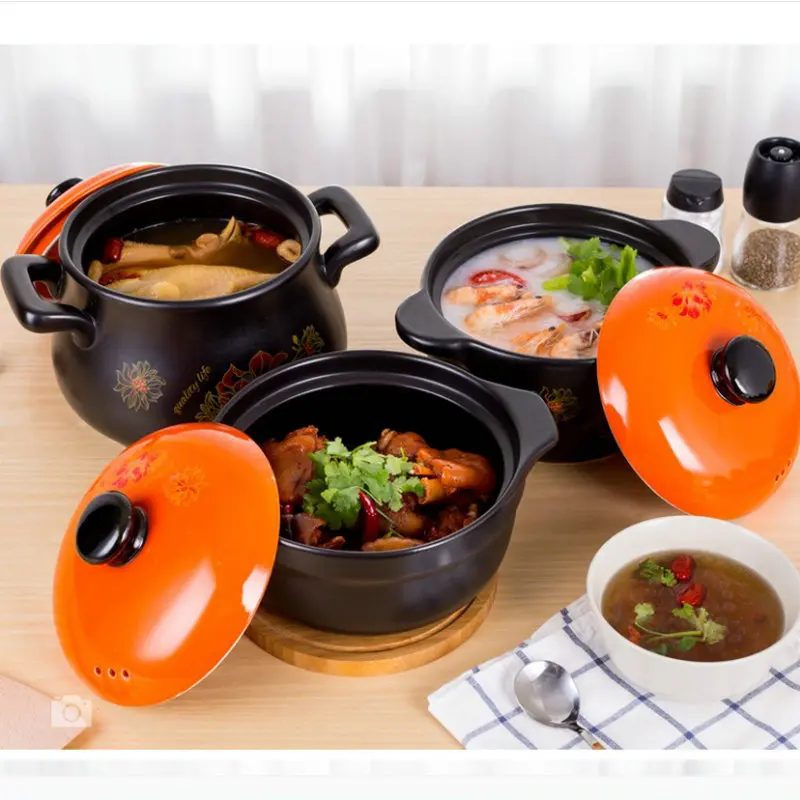 

Жаропрочный суповой кастрюля из глины для приготовления пищи
