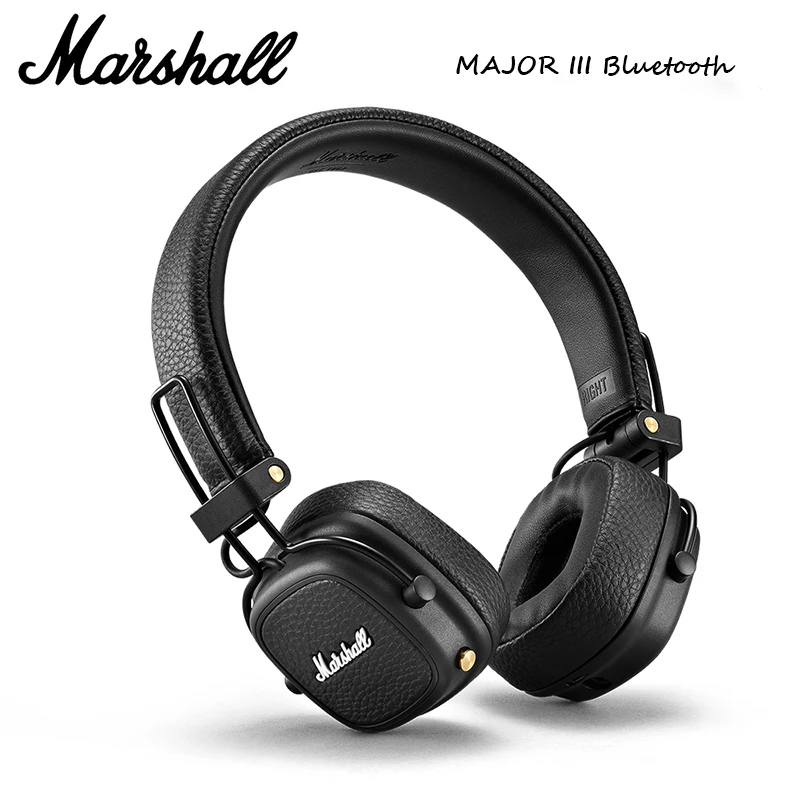 

Marshall MAJOR III Bluetooth Wireless Headset Noise Reduction Headset Deep Bass Foldable Sports Gaming Headset with Microphone