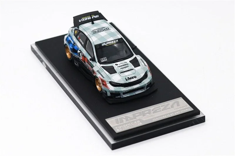 Фото Коллекционная модель автомобиля Time Micro x PSC DESIGN 1:64 Impreza 