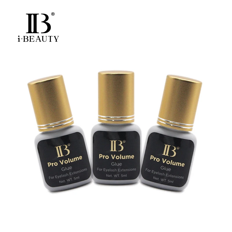 3 шт. IB New Pro Volume клей для наращивания ресниц 1S быстросохнущий долговечный