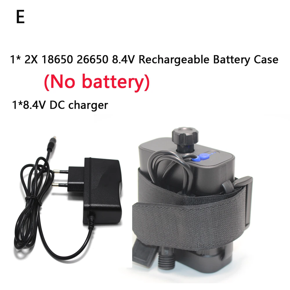 

Водонепроницаемый бокс для аккумуляторов 2x18650 26650 8,4В