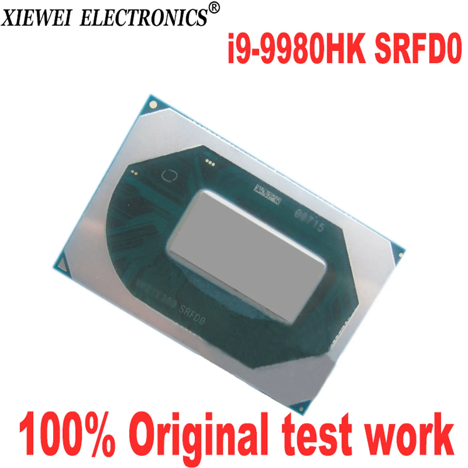 

100% tested very good product I9-9980HK SRFD0 cpu bga chip reball with balls IC chips