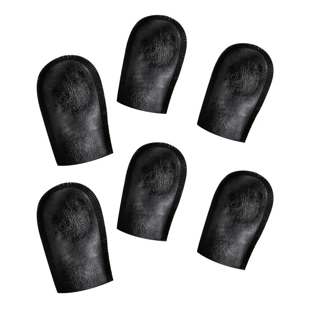 

6 Pcs Musical Instrument Piano Pedal Protective Sleeves Covers Flanger Pedals Premium Foot Protectors Cleansing Pads