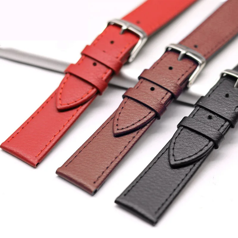 

Ремешок из натуральной кожи для наручных часов, 14/16/18/20/22 мм