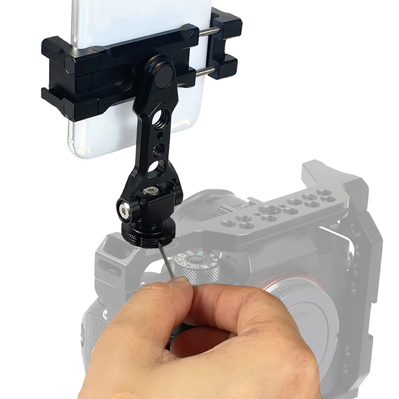 Держатель для телефона с горячим башмаком камеры гибкий адаптер штатива