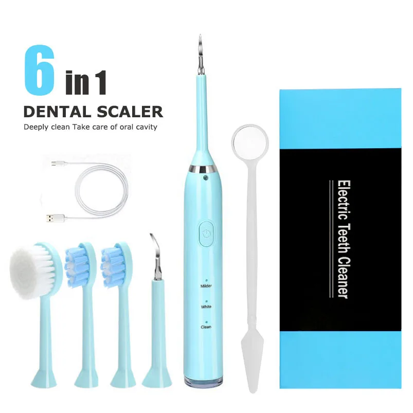 

Ultrasonic Tooth Scaler Tooth Whitening Cleaning Tool Calculus Scaler Dental High Frequency Sonic Toothbrush 2022