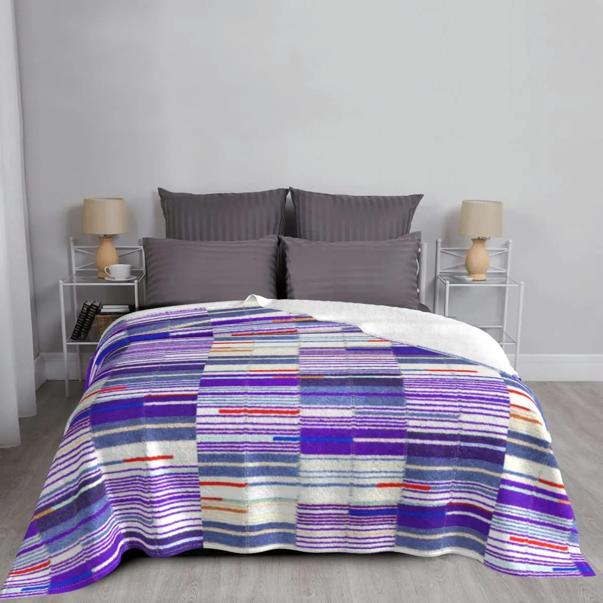 Плюшевое одеяло Elizabeth Line Jubilee Jtfl London