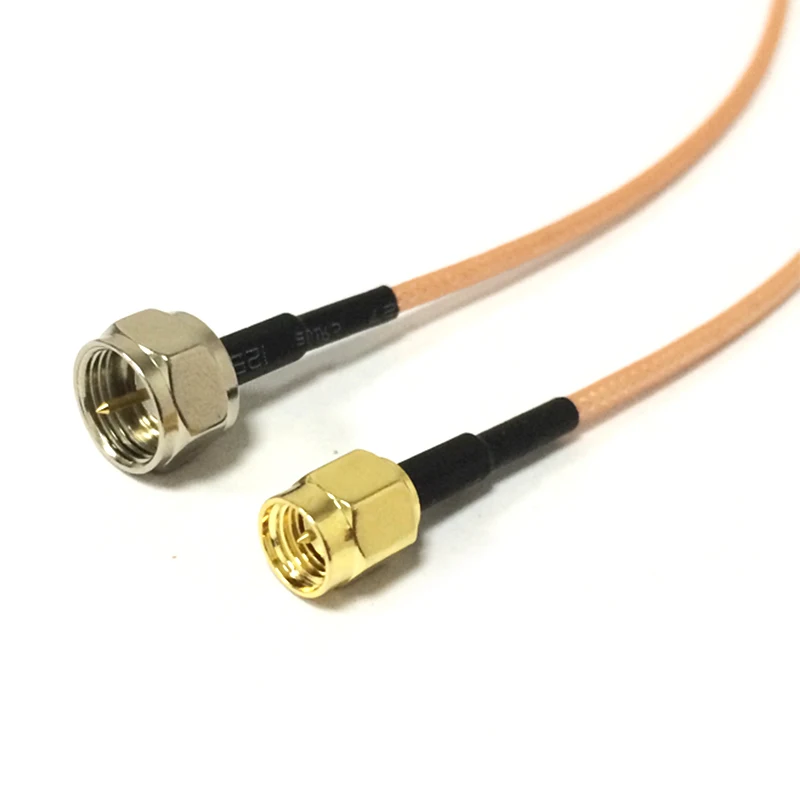 

New Modem Conversion Cable SMA Male To F Plug Connector RG316 15CM 6inch Adapter RF Pigtail