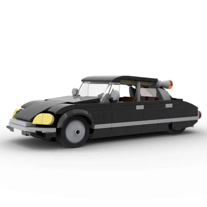 Конструктор MOC Citroen DS 1971 городской автомобиль скоростной чемпион классический