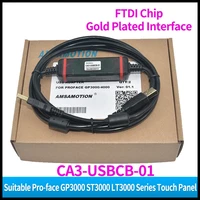 cnc ca3 usbcb 01 suitable pro face gp3000 st3000 lt3000 agp3301 download line usb port plc communication programming cable