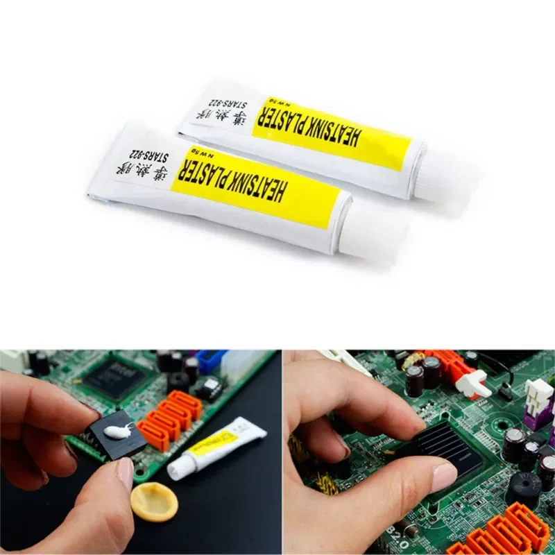 

5g Heatsink Plaster Thermal Conductive Heatsink Strong Viscous Adhesive Glue Compound Glue CPU LED IC Heatsink Plaster