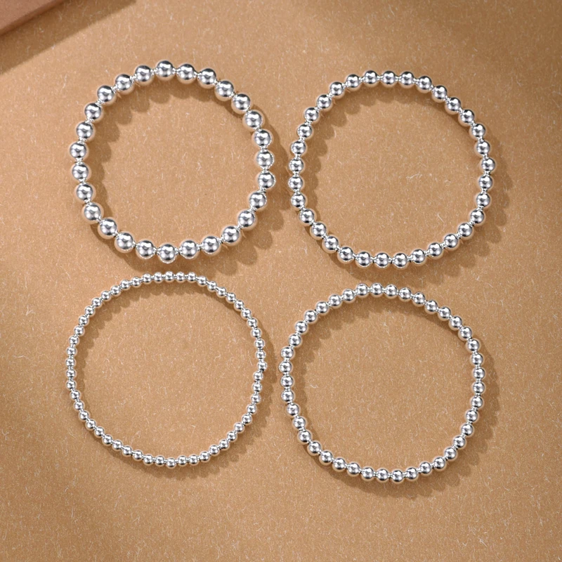 Браслет с бусинами ZABRA из серебра 990 пробы для мужчин и женщин модный роскошный