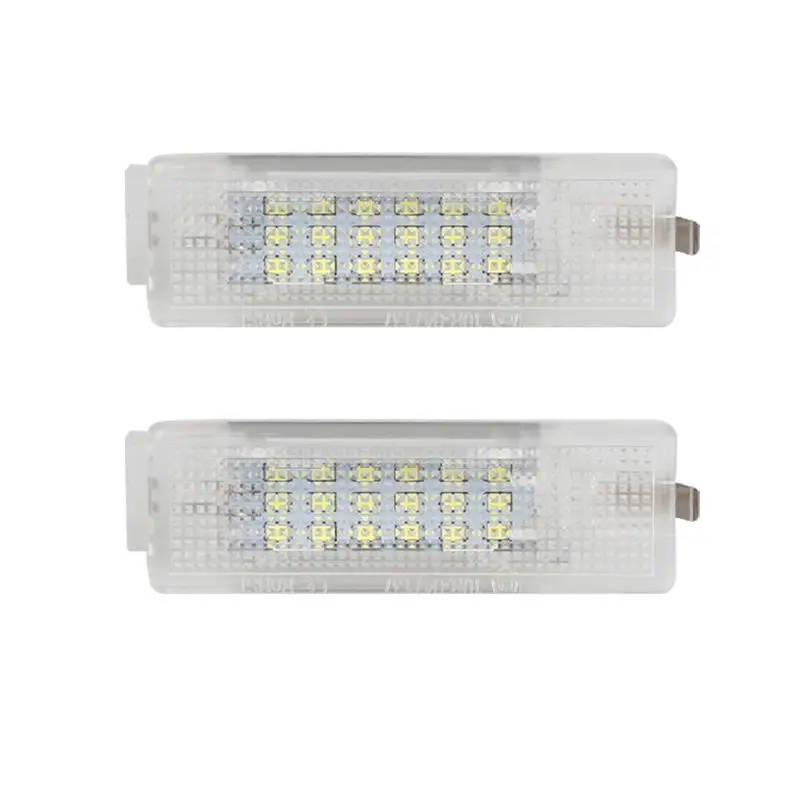 

2PCS 18SMD White White LED Interior Lamp Car Trunk Luggage Compartment Light Compatible for Jetta Cargo Area Lamp