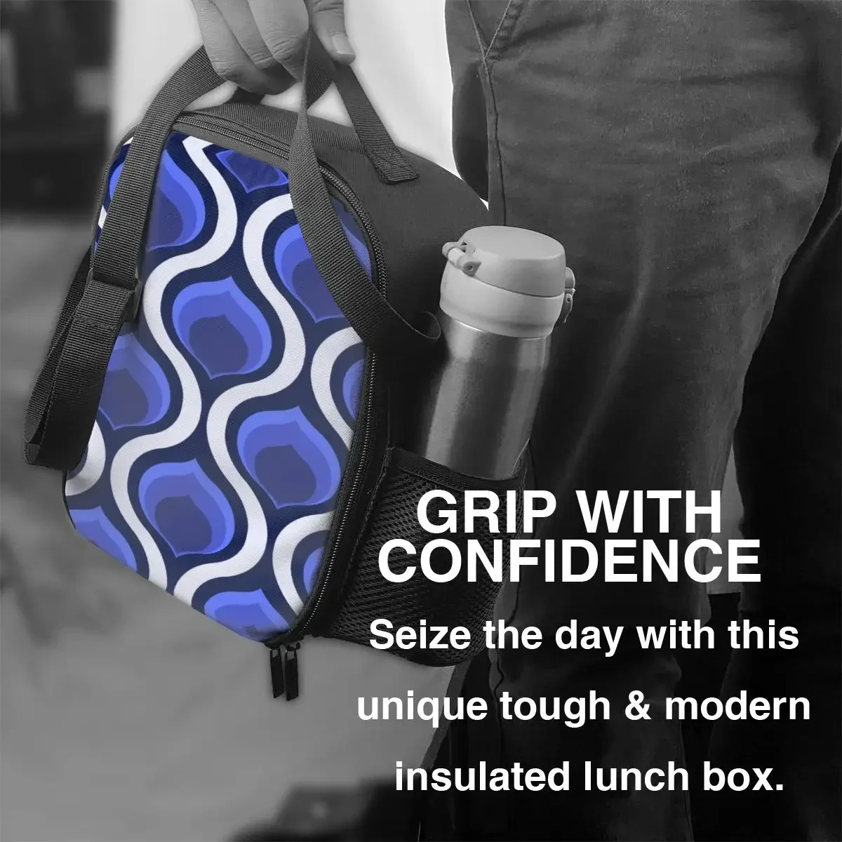 Сумка-тоут Orla Kiely детская с абстрактной теплоизоляцией сумочка из Ткани в стиле