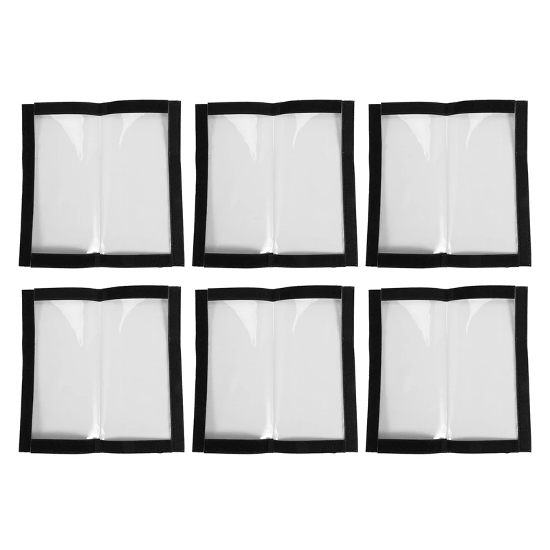 

6 шт., прозрачные чехлы для рыболовных приманок обеспечивают безопасность для рыбалки, чехлы для рыболовных приманок легко видят приманки, чехлы для рыбалки