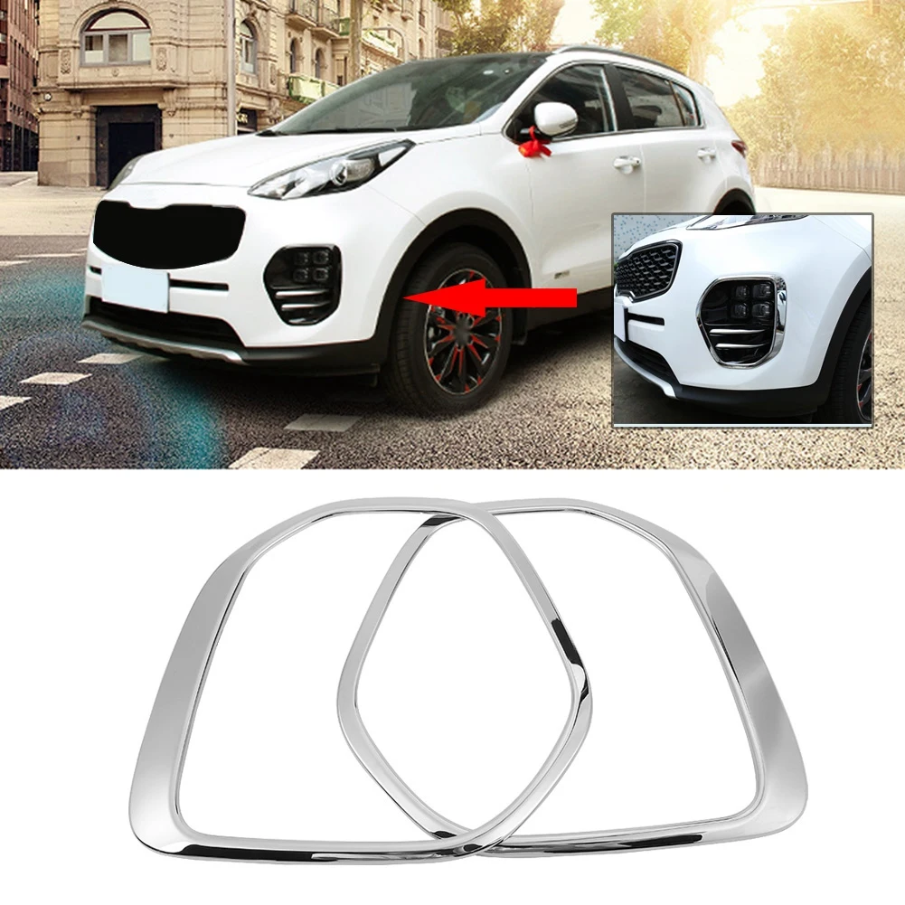 

1 пара передних противотуманных фар, абажур с прозрачной рамкой для Kia Sportage KX5 QL 2015-2018