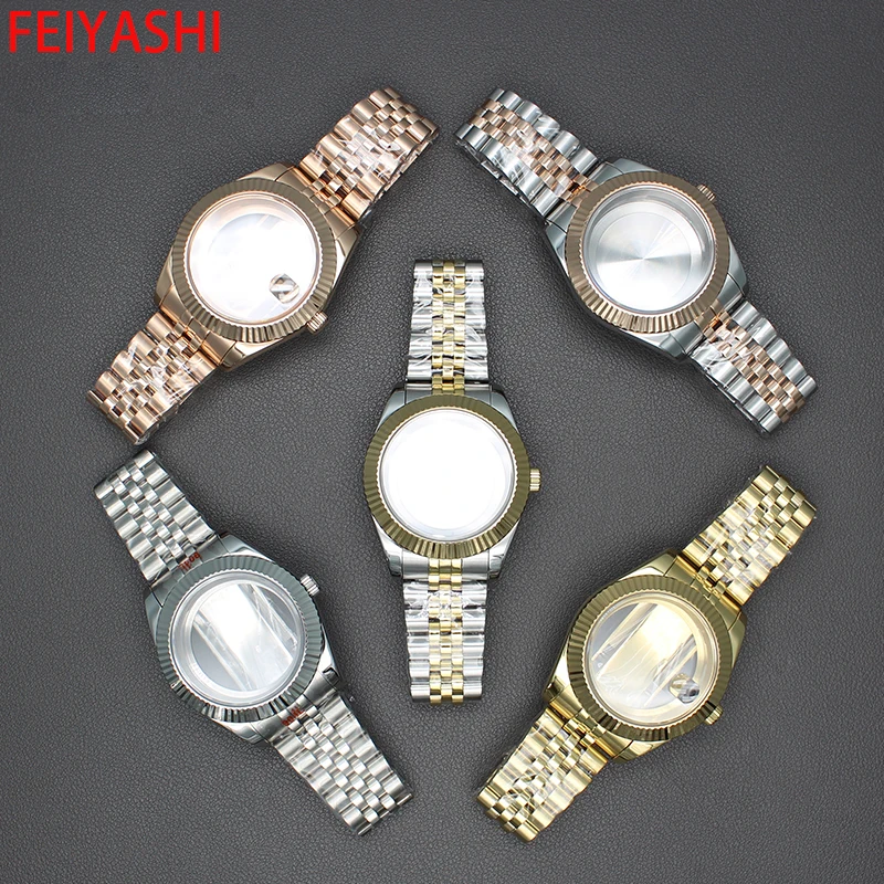 36mm 40mm Case Watchband Men's Watch Bracelet Oyster Air King Sapphire Crystal 28.5mm Dial For nh35 nh36 Miyota 8215 Movement enlarge