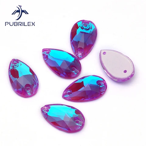 PUBRILEX неоновые стразы для шитья