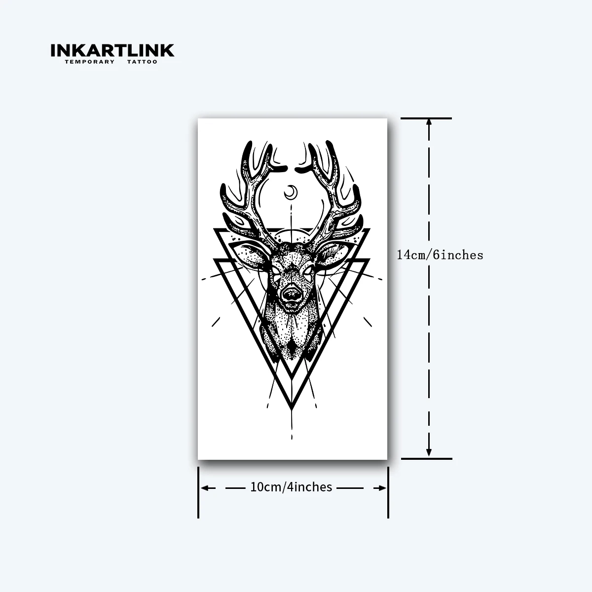 God Fisk Image Временная Татуировка Водонепроницаемая Волшебный Дизайн Искусственная