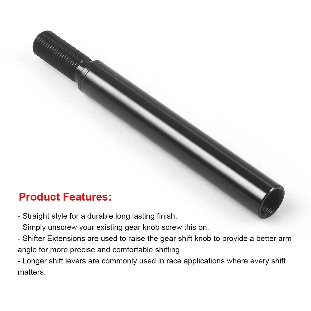 3‘’ 3.5‘’ 4‘’ Aluminum Shift Knob Extender Extension Lever Gear Manual Shifter Rod For Mazda Honda Nissan Subaru Toyota |