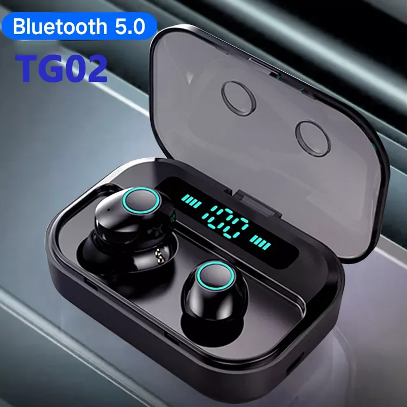 

Wireless Bluetooth Headphone TWS Earphone Waterproof HiFi Stereo Noise Reduction Headset Sport Earbuds Microphone