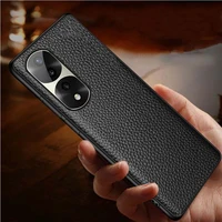 for honor 70 pro genuine leather phone case for honor 60se 60 pro ultra slim phone cover for honor 60 70 pro shockproof fundas