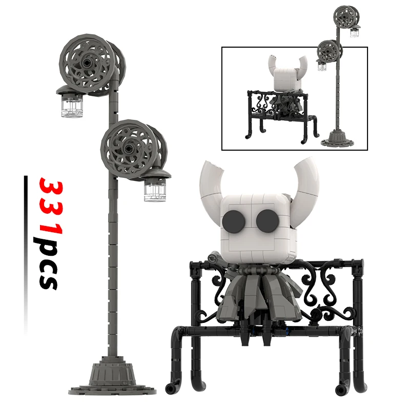 331 шт. набор строительных блоков в виде призрака рыцаря