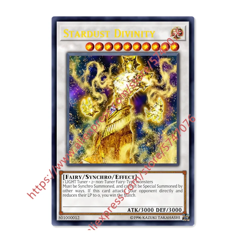 

Yu Gi Oh Stardust богатство SR японские английские DIY игрушки хобби Коллекционная игра
